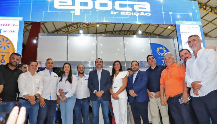 Wanderlei Barbosa participou da cerimônia de abertura da Epoca, em Araguaína.