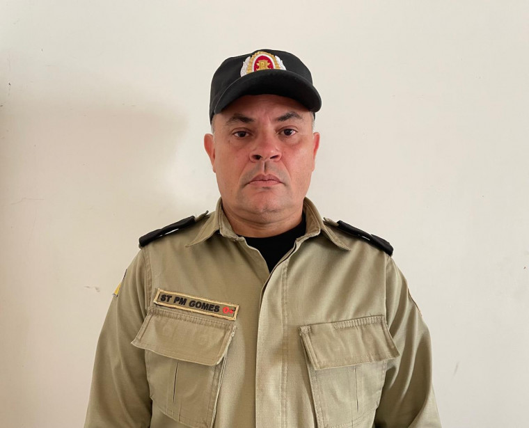 Subtenente da polícia militar do Tocantins, Willian Gomes Ferreira